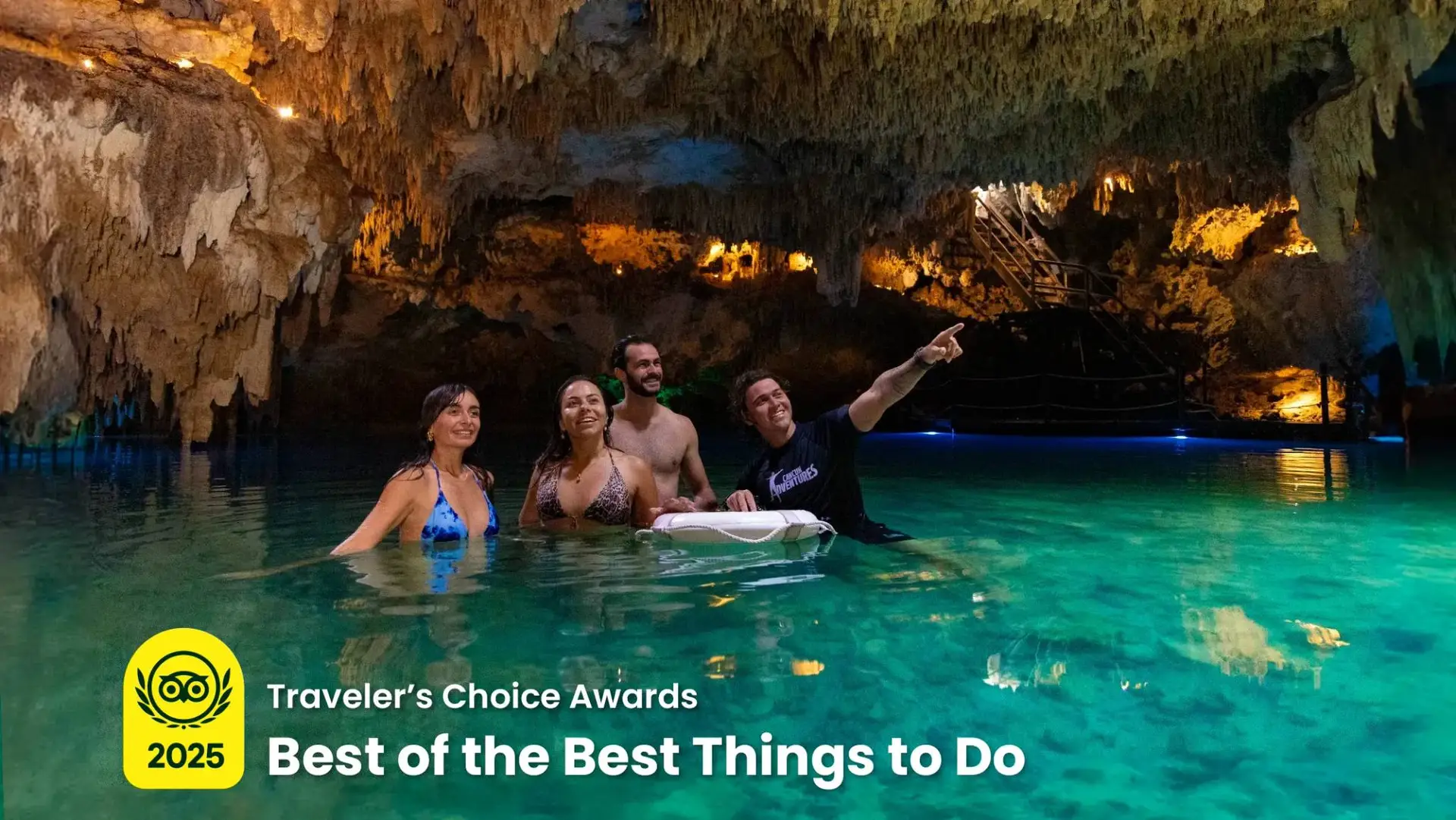 Cenote Cave & Yal Ku Lagoon