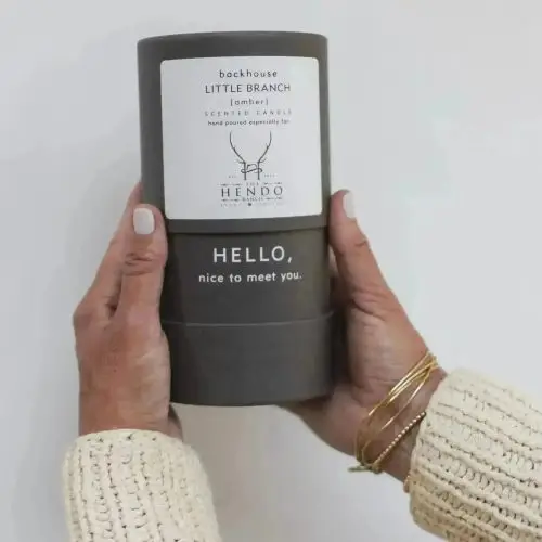 Candle for Coworker: Hurricane Gift Set for Gratitude