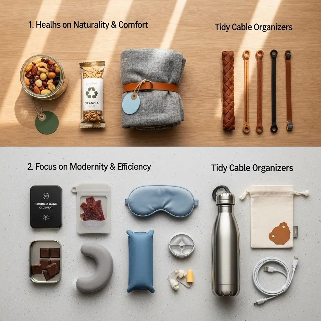 persona-driven-event-gift-categories-flatlay