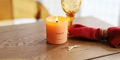 Thankful Candle: Unique Thank You Gifts for Coworkers